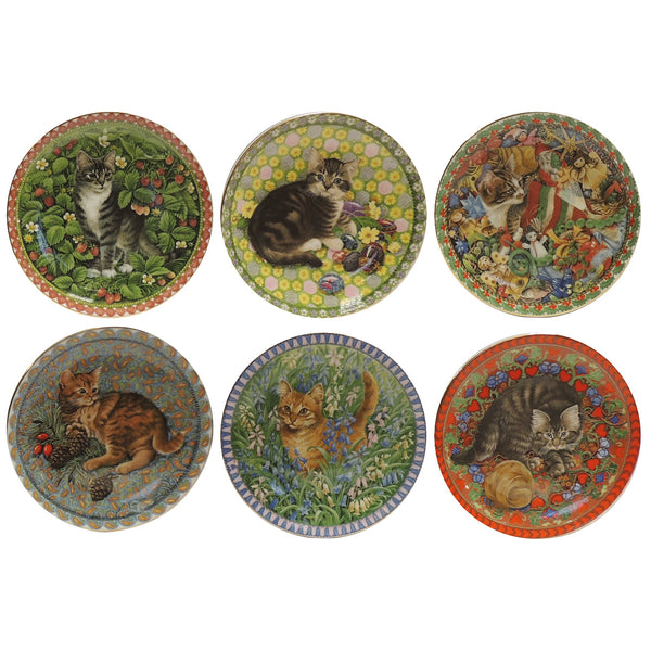 Royal Worcester Collector's Plates Kitten Classics - Set of 8