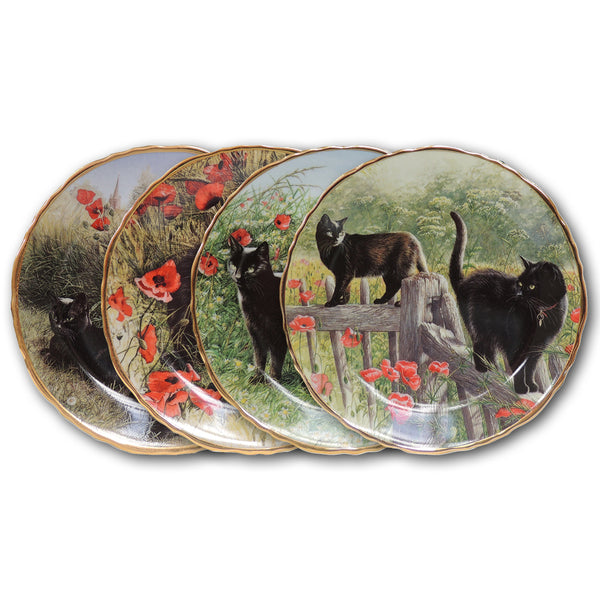 Royal Worcester Collector's Plates Kitten Classics - Set of 8