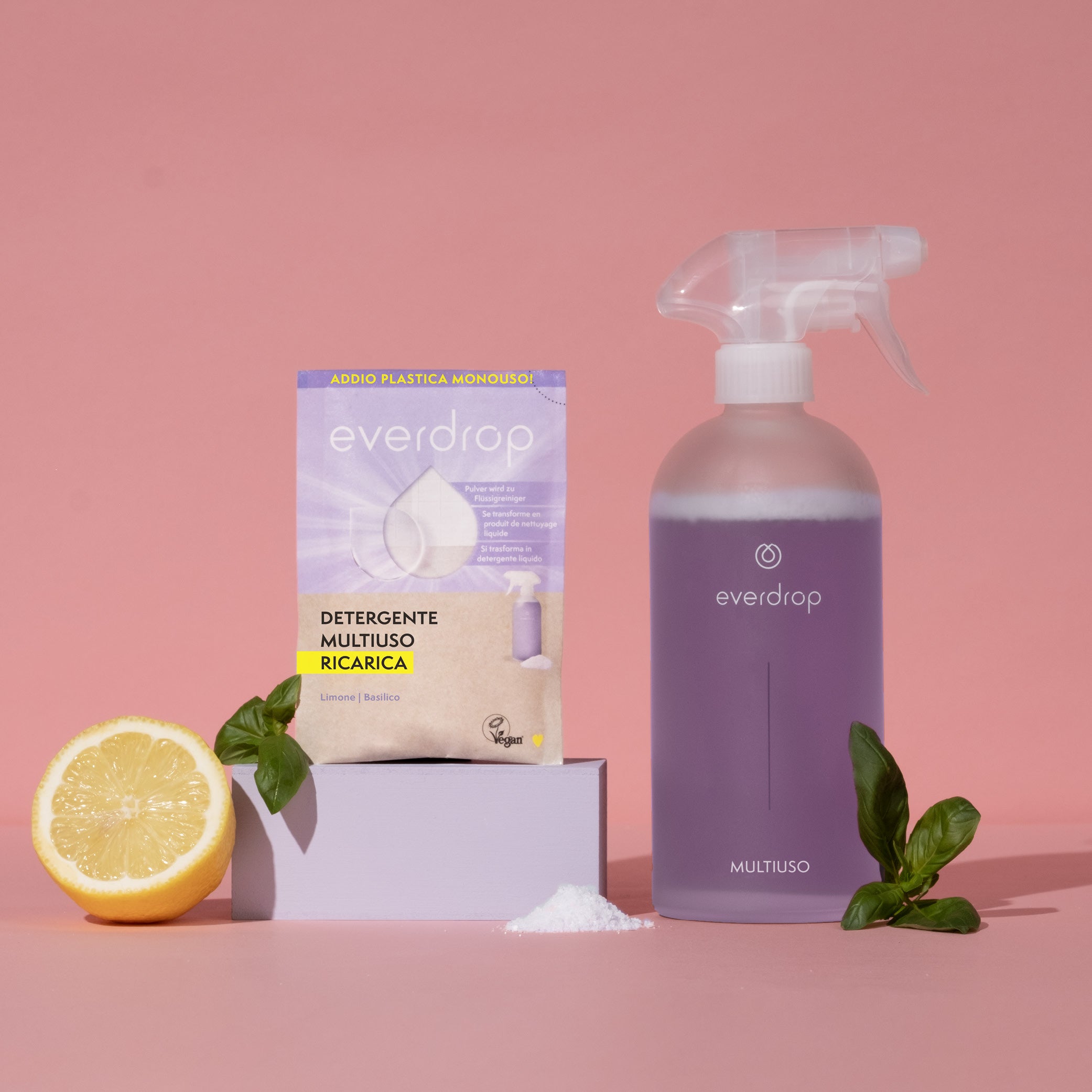 Detergente forte in polvere - multiuso - starter kit