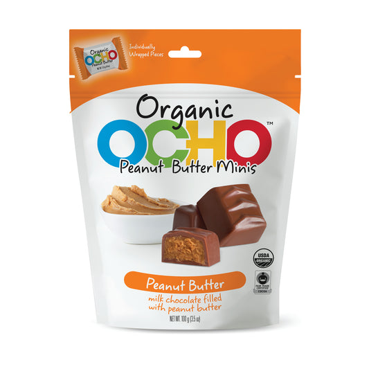Organic Milk Chocolate Caramel & Peanut Bars - 12ct Bar Caddy – OCHO  Organic Chocolate Candy