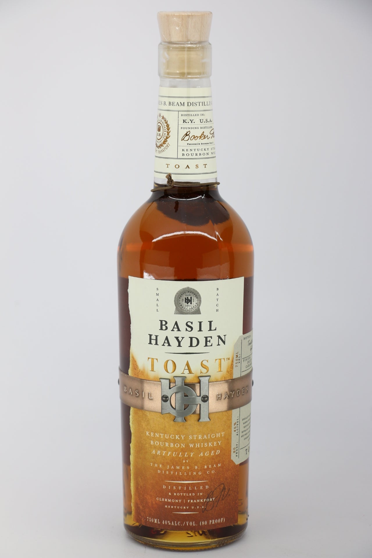 Basil Haydens Toast Bourbon Whiskey 750mL