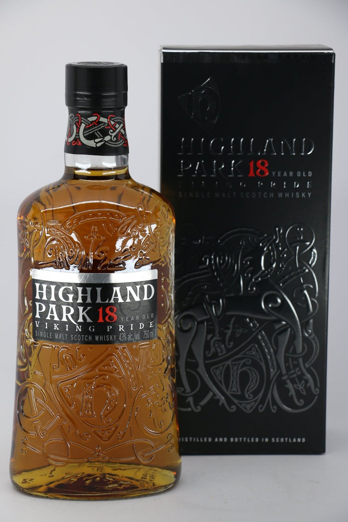 Highland Park 18 Year Single Malt Scotch Whiskey, Orkney 750mL