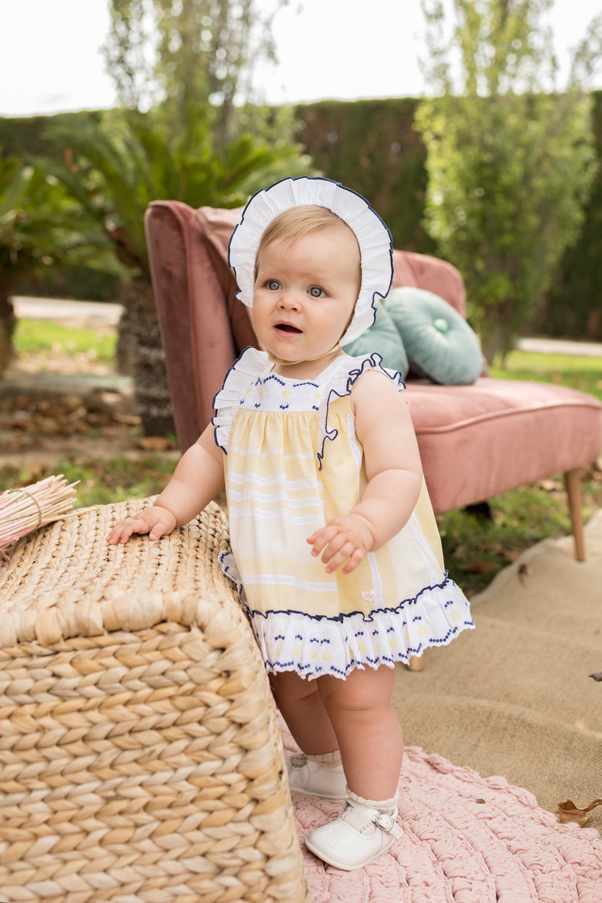 baby girl lemon dress