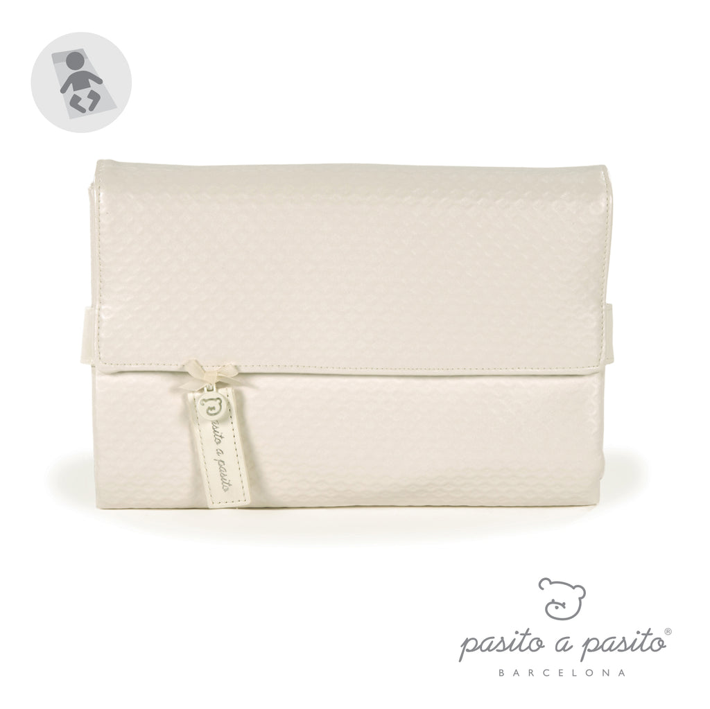 Pasito A Pasito New Cotton Cream Changing Mat Liquorice Kids