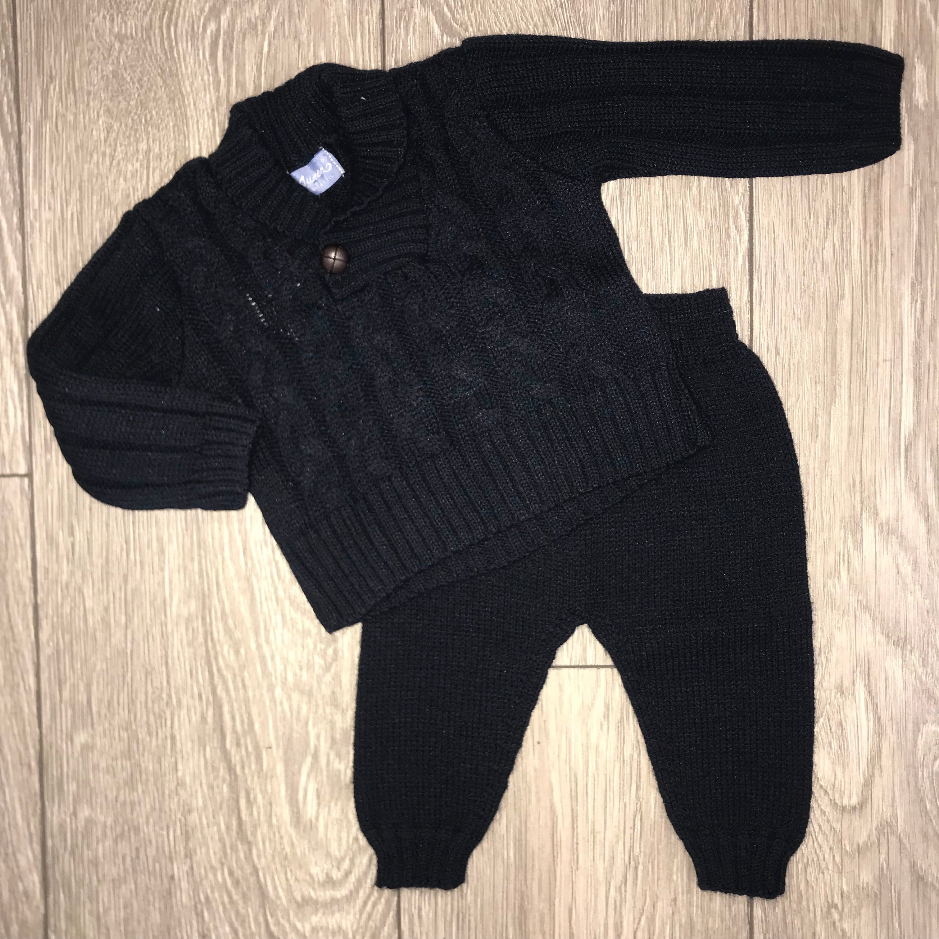 baby knitted tracksuit