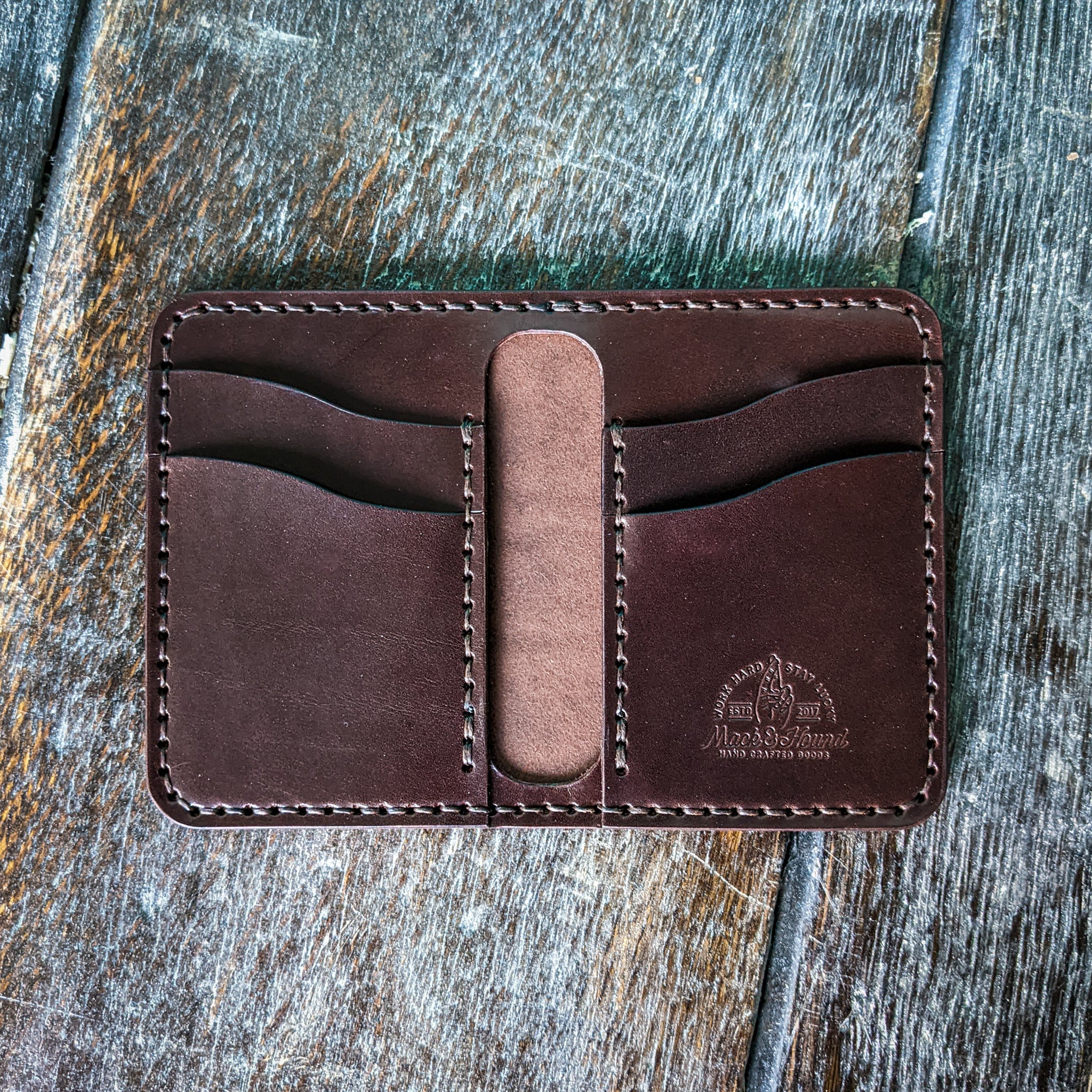 vertical wallet bifold