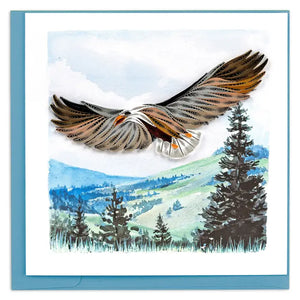 Soaring Eagle Greeting Card - Hendler Family Museum Store