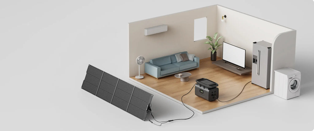 whole home solar generator