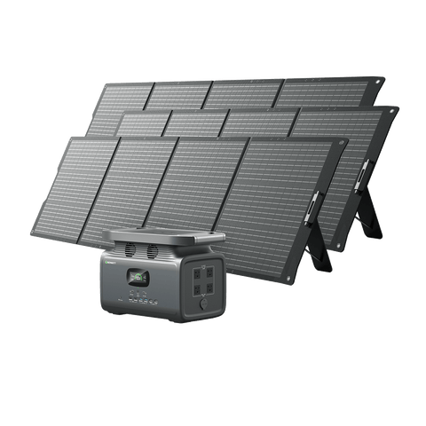Growatt INFINITY 1500 solar panel for shed