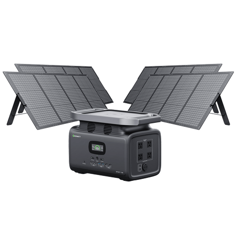 Growatt INFINITY 1300 solar kit for shed