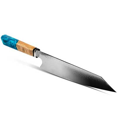 kiritsuke, japanese knife, damascus knife