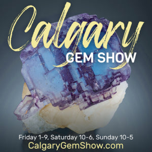 SilviaFindings is exhibiting at Calgary Gem Show August 13-15, 2021