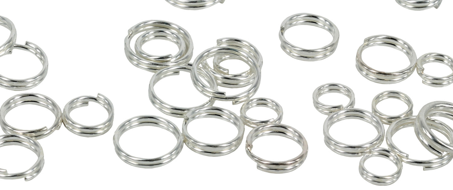 Sterling Silver Split Jump Rings