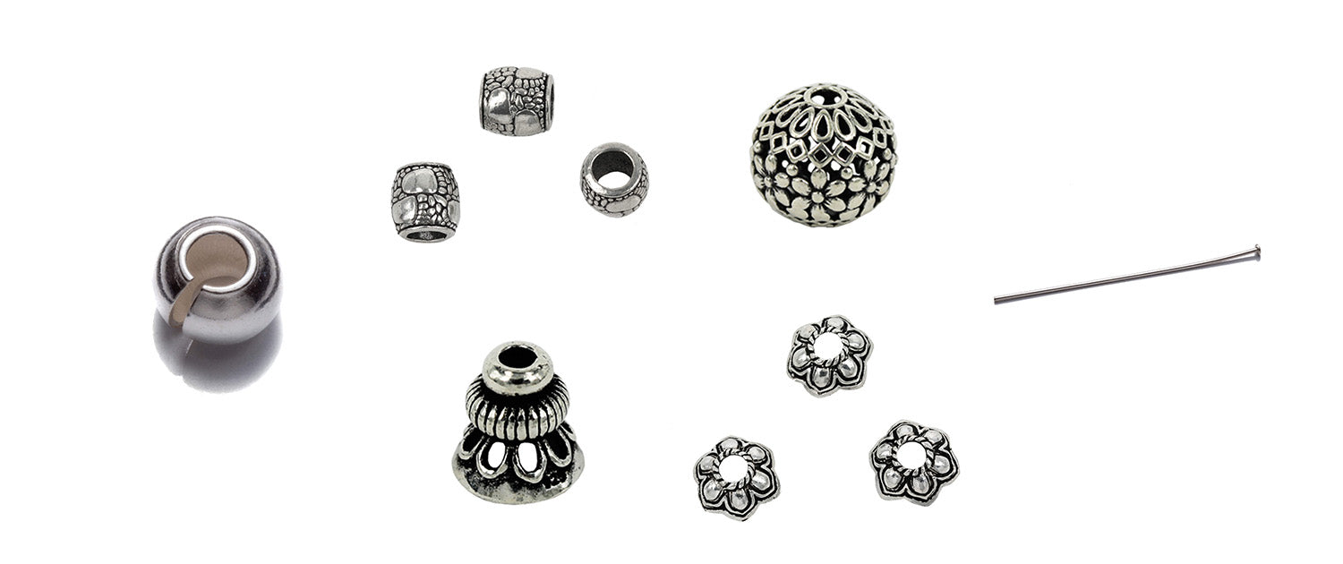 Sterling Silver Beading Findings