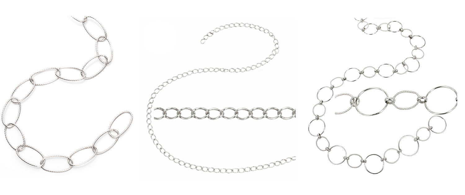 Sterling Silver Bulk Jewelry Chains