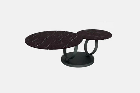 table basse Zoe en marbre noir