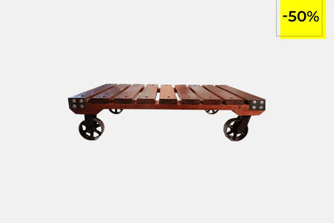 Table basse plank