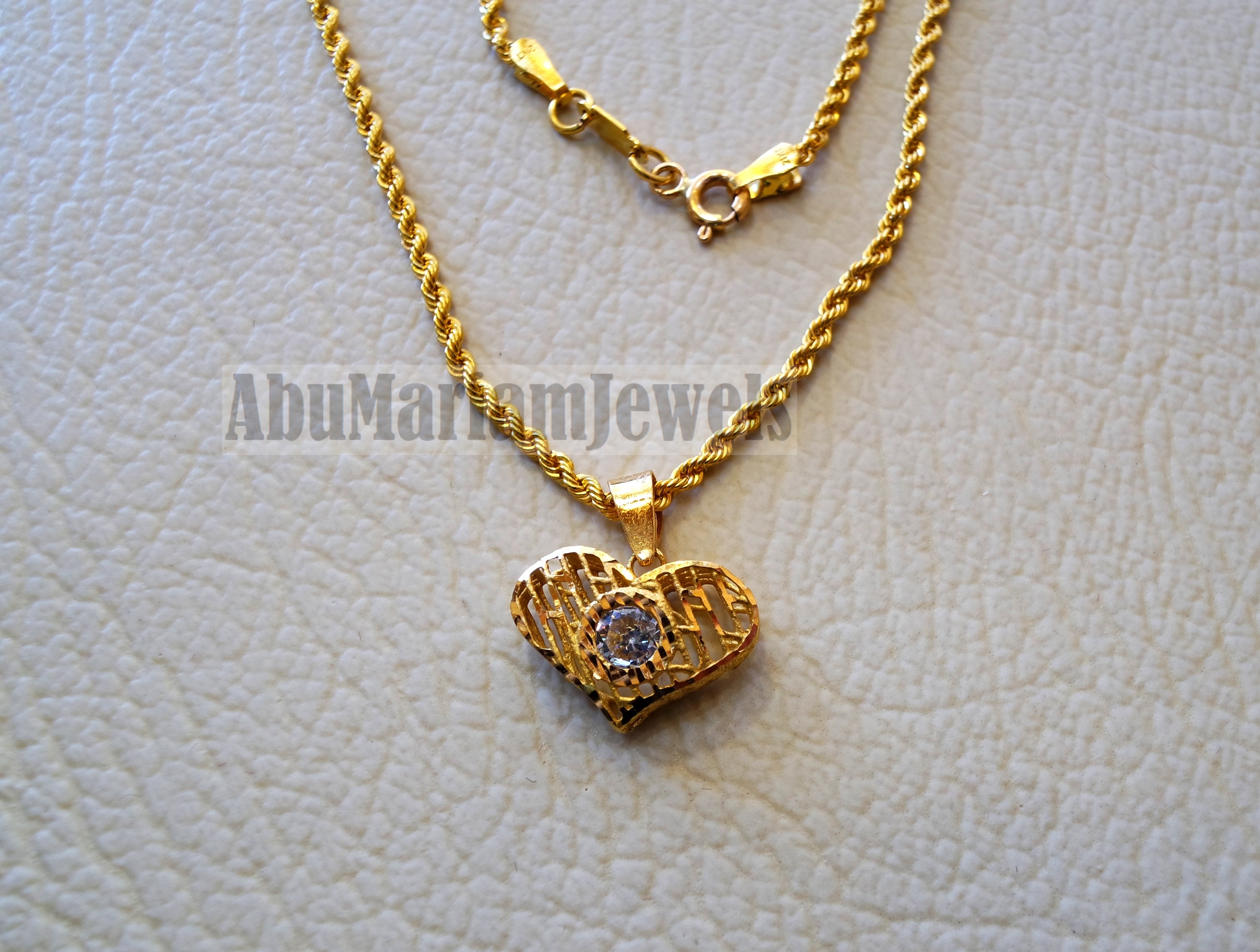 21k gold rope chain price