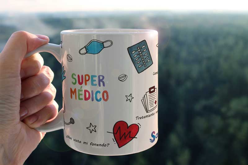 ▷ Taza TCAE  Valdán Material Médico ®