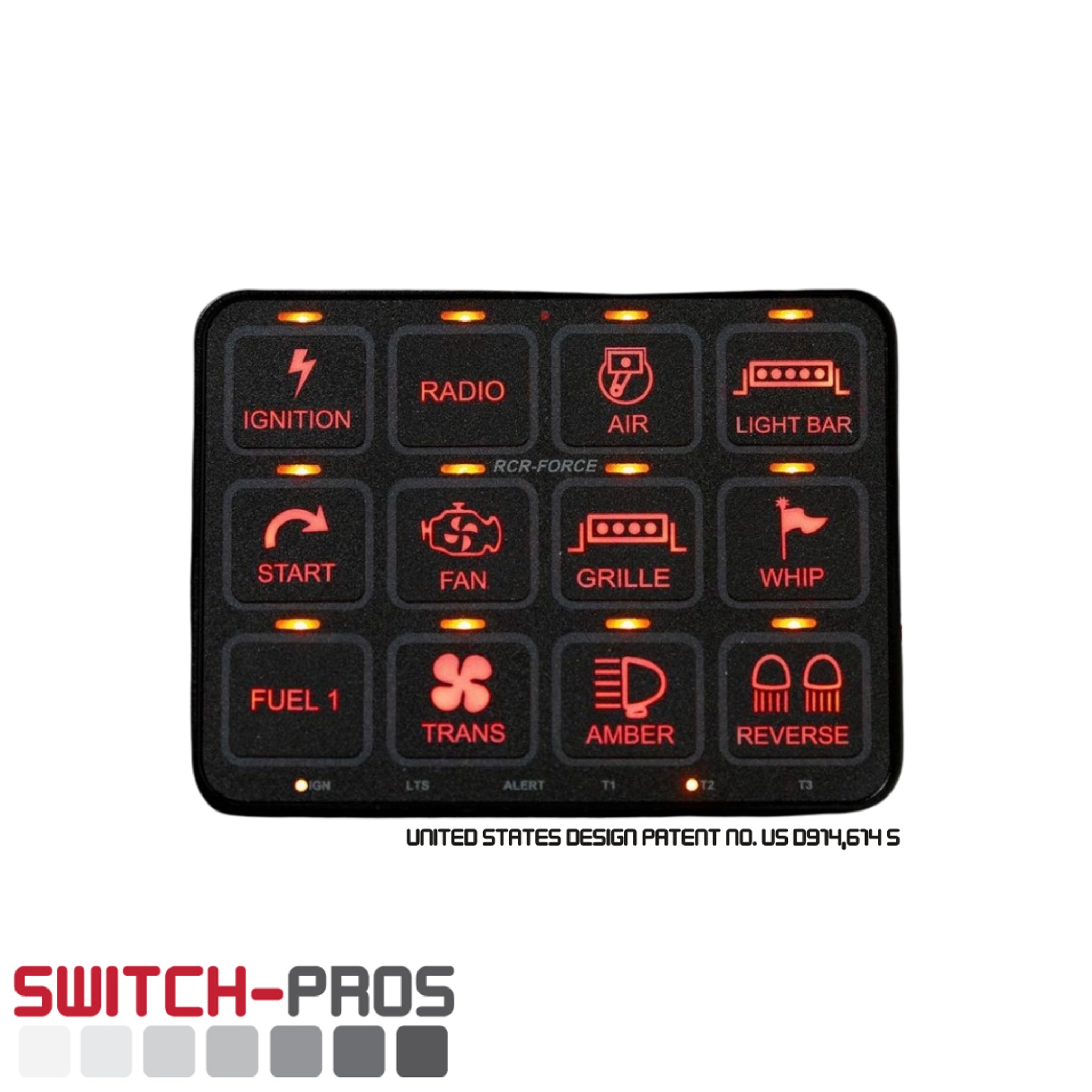 RCR-FORCE® 12 SWITCH PANEL POWER SYSTEM