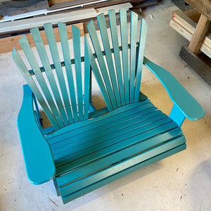 plastic adirondack loveseat