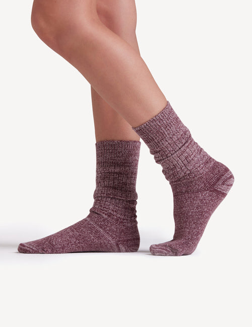 Ambra Knee High Travel Socks - Black