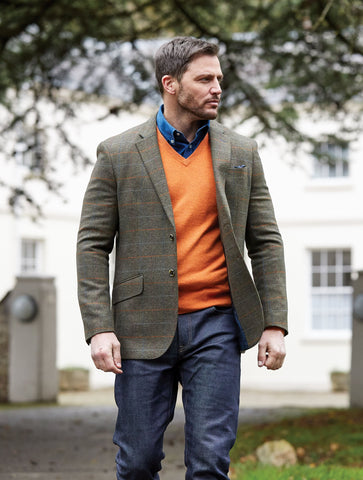 How To Wear A V Neck Sweater   Men's Style – Alan Paine Europe