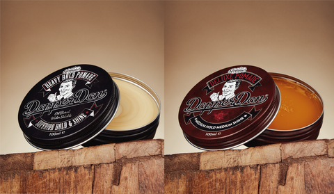 Dapper Dan Pomades - Heavy Hold Pomade & Deluxe Pomade