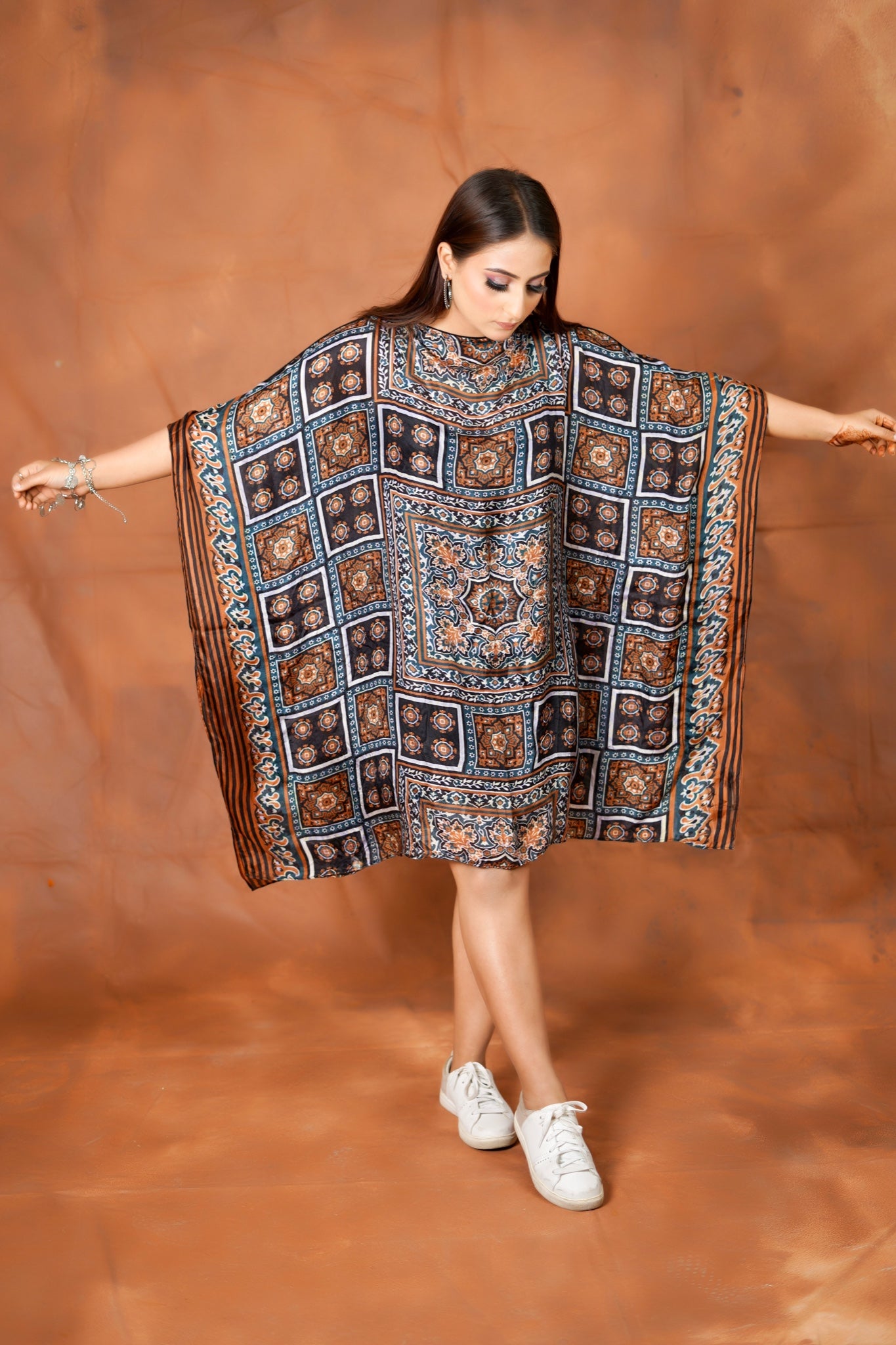 Kaftan Dress Fashion | Clothing Kuwait Women | Caftan Printed Dress -  Fashion 2023 - Aliexpress