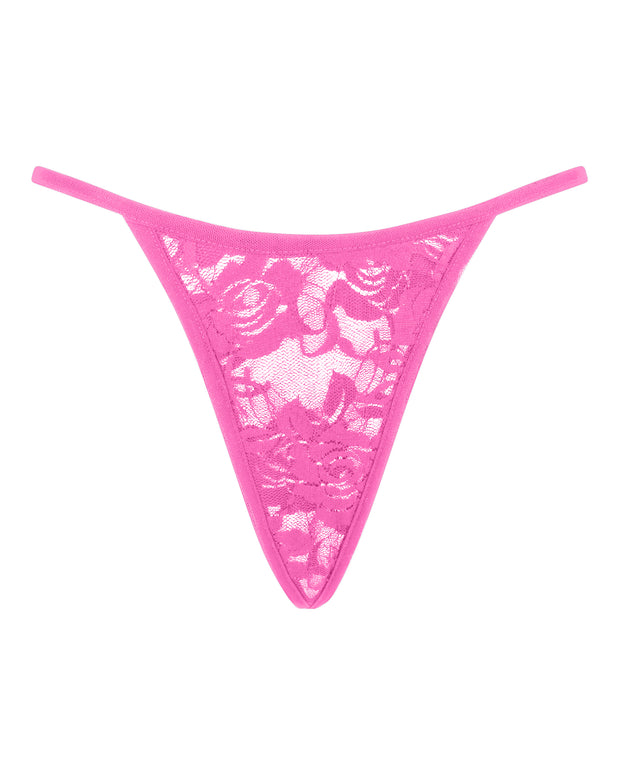LACY PANTY // HOT PINK