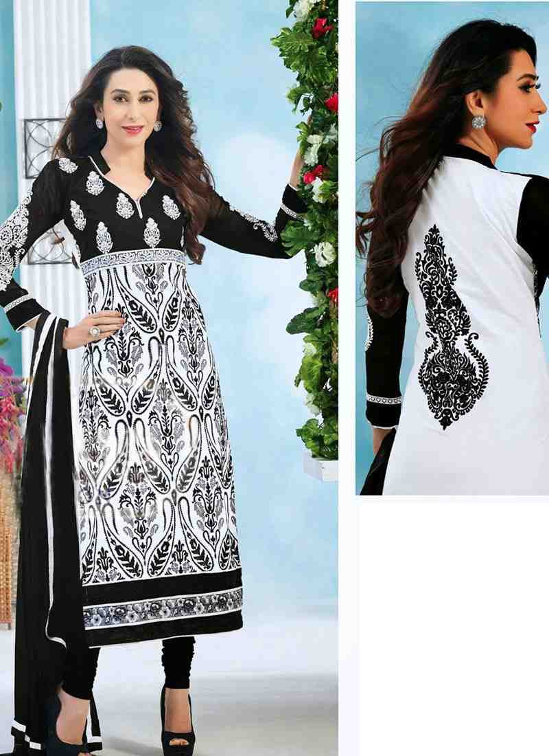 suit salwar white