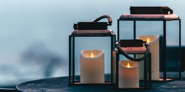 outdoor flameless candles