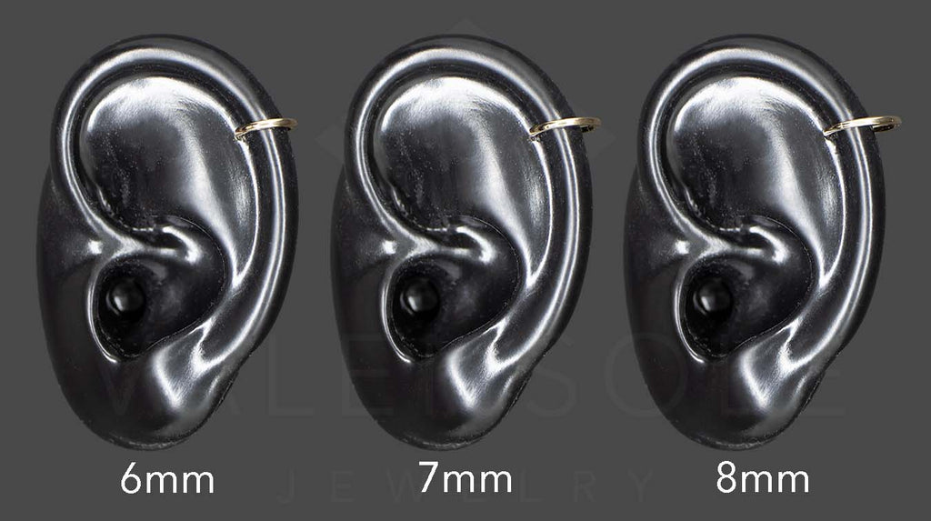 How to Pick the Perfect Hoop Earring Sizes  Monica Vinader