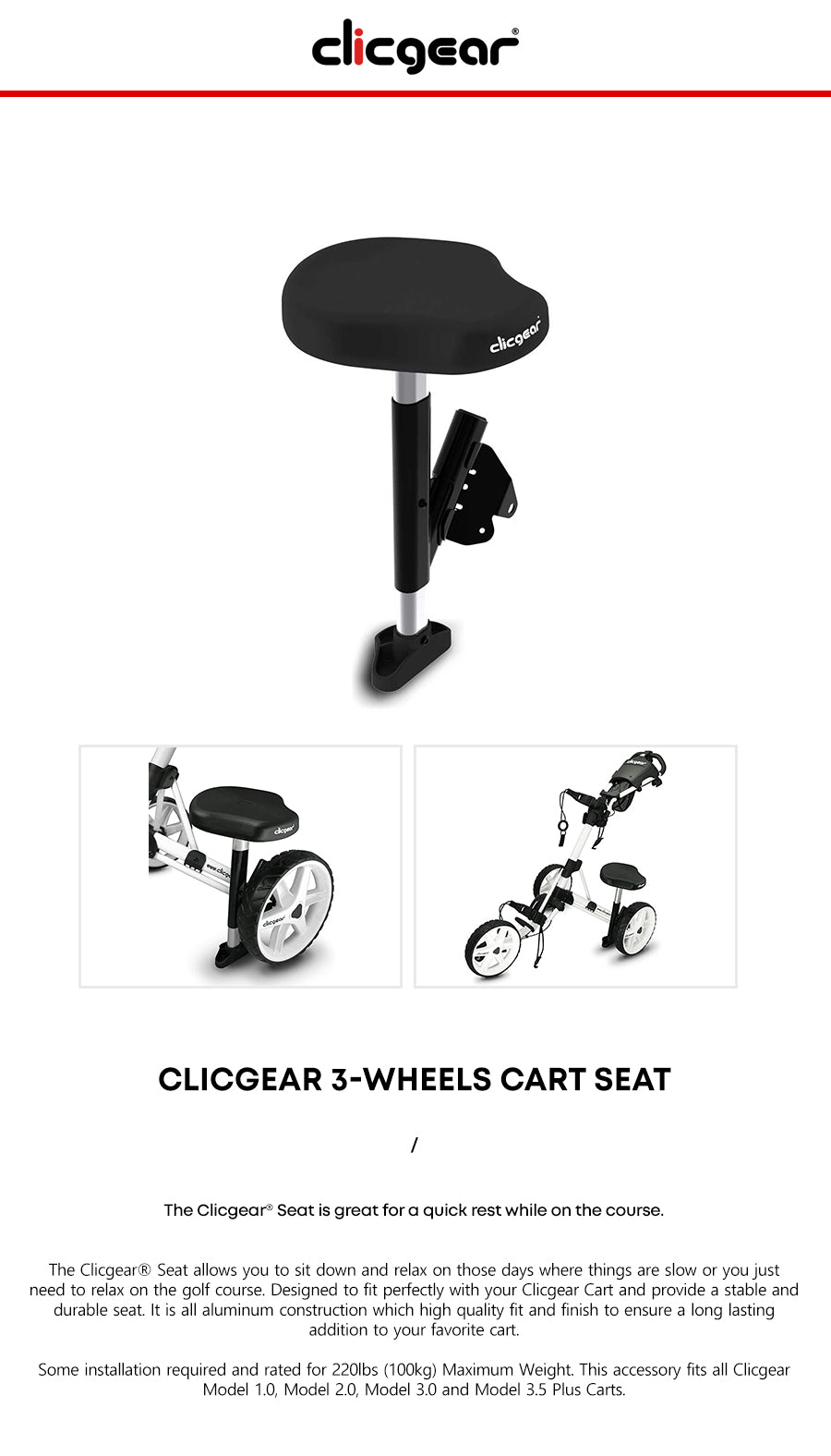 Clicgear-Model-4.0-Cart-Siège