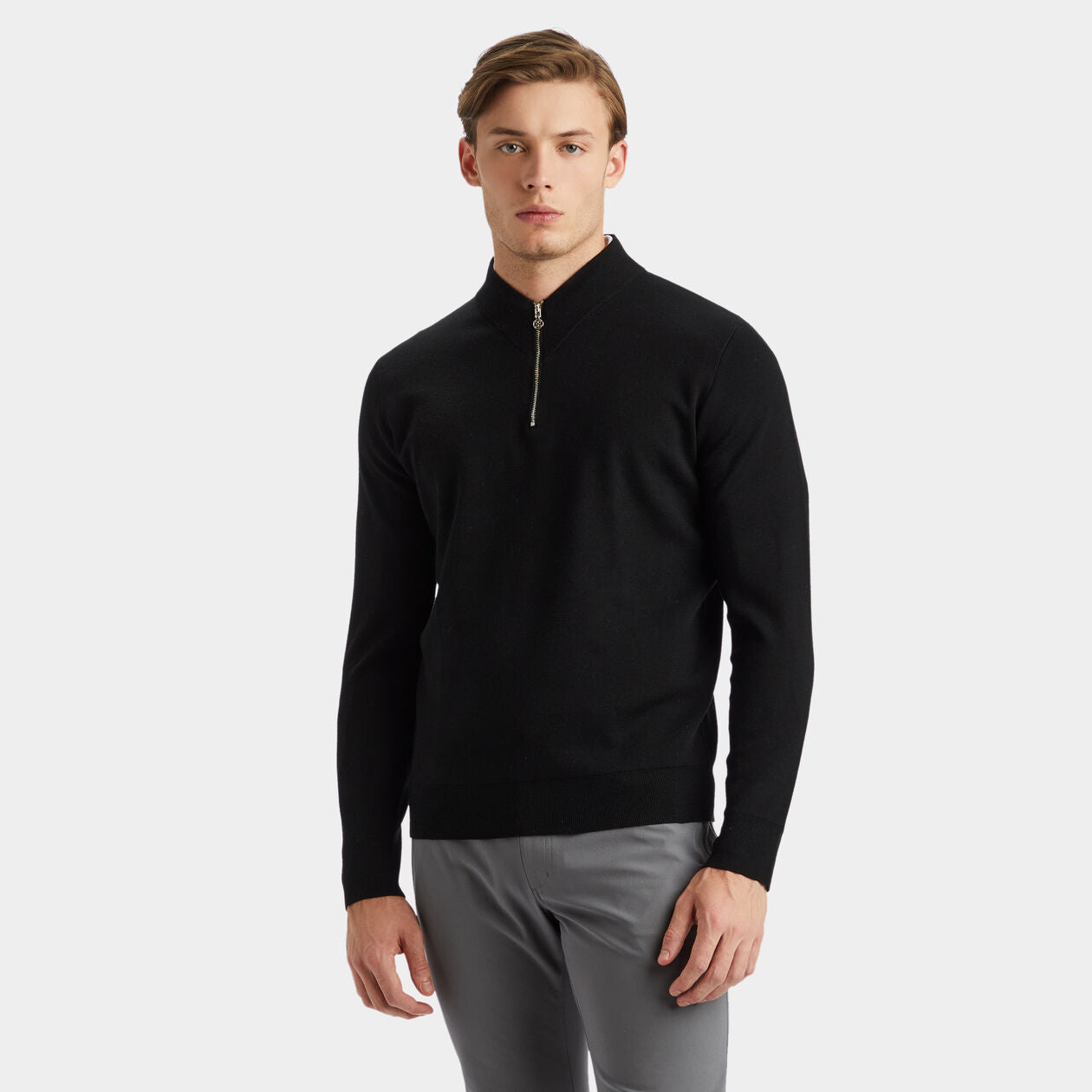 g-fore-2023fw-mens-v-neck-merino-wool-quarter-zip-sweater