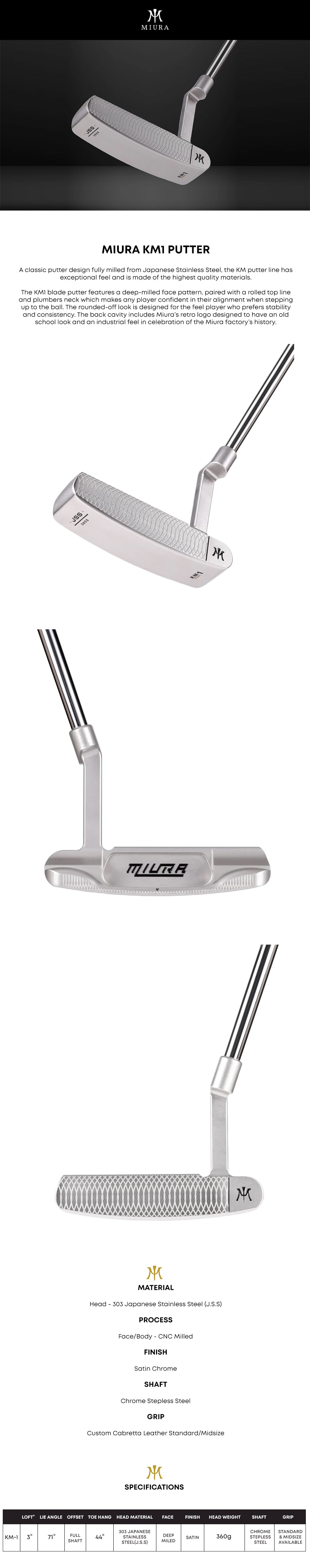 Miura-KM1-Putter