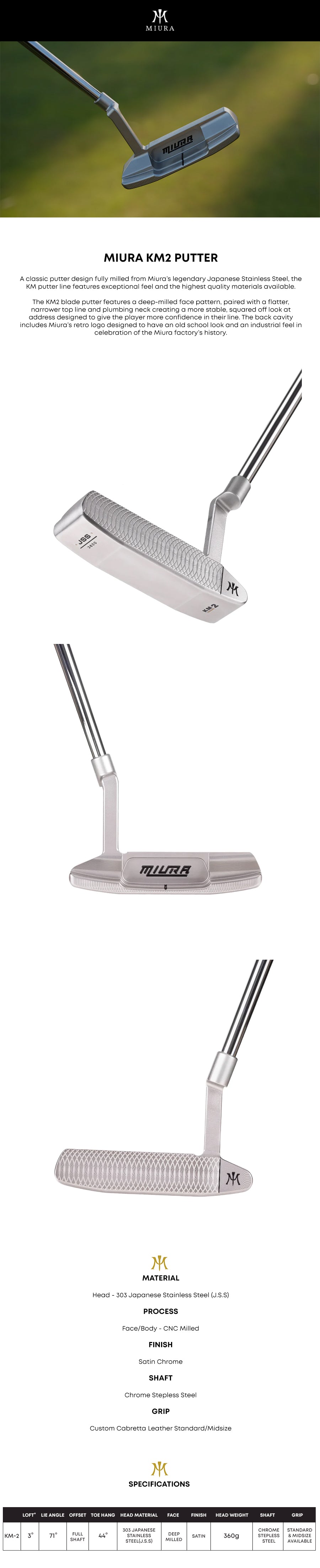 Miura-KM2-Putter