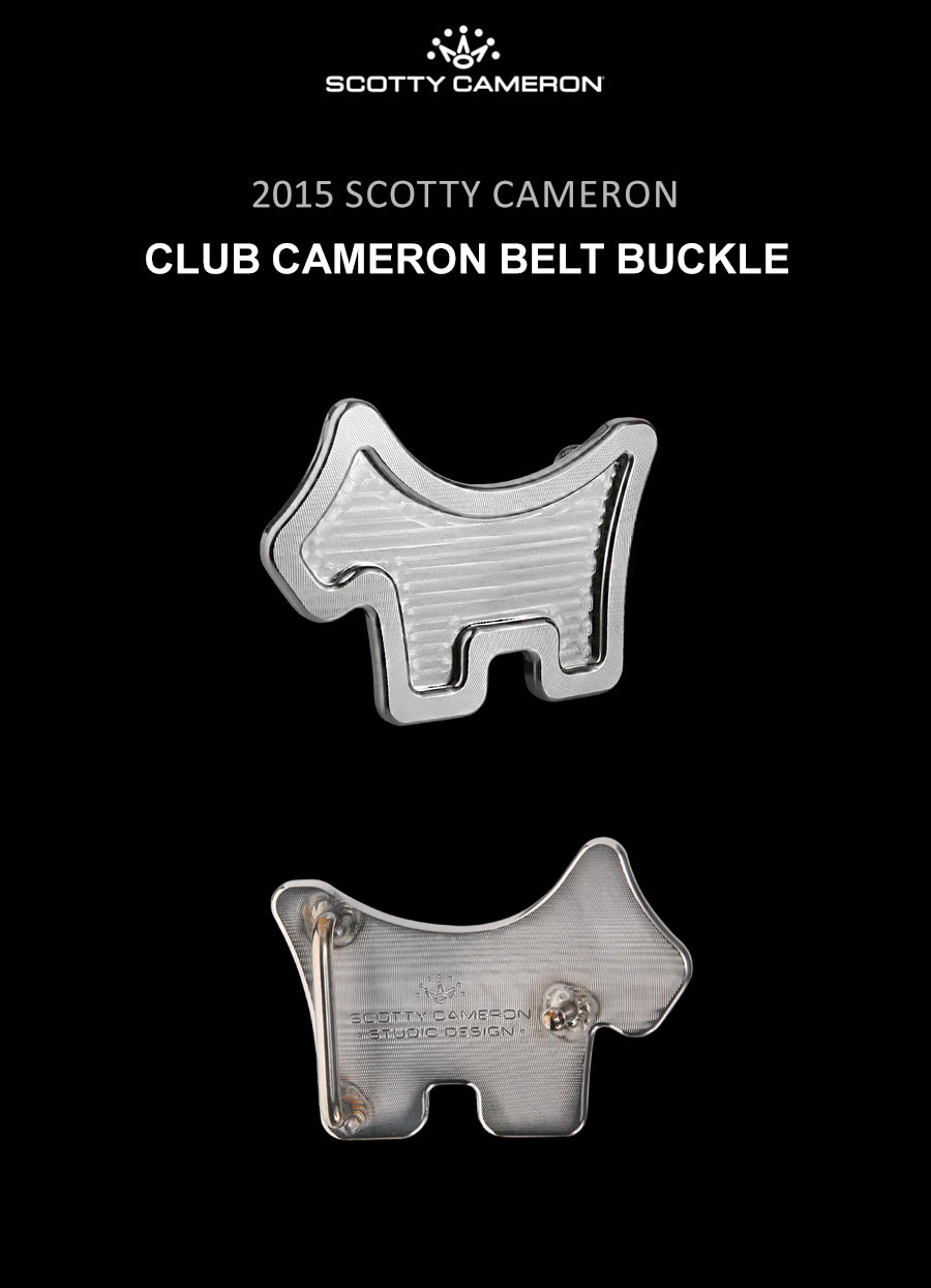 Scotty Cameron 2015 Club Cameron Belt Buckle｜Greenteegolfshop 