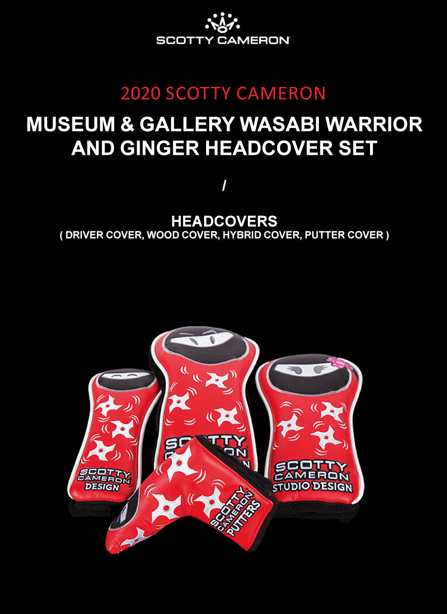 Scotty Cameron 2020 Museum & Gallery Wasabi Warrior and Ginger