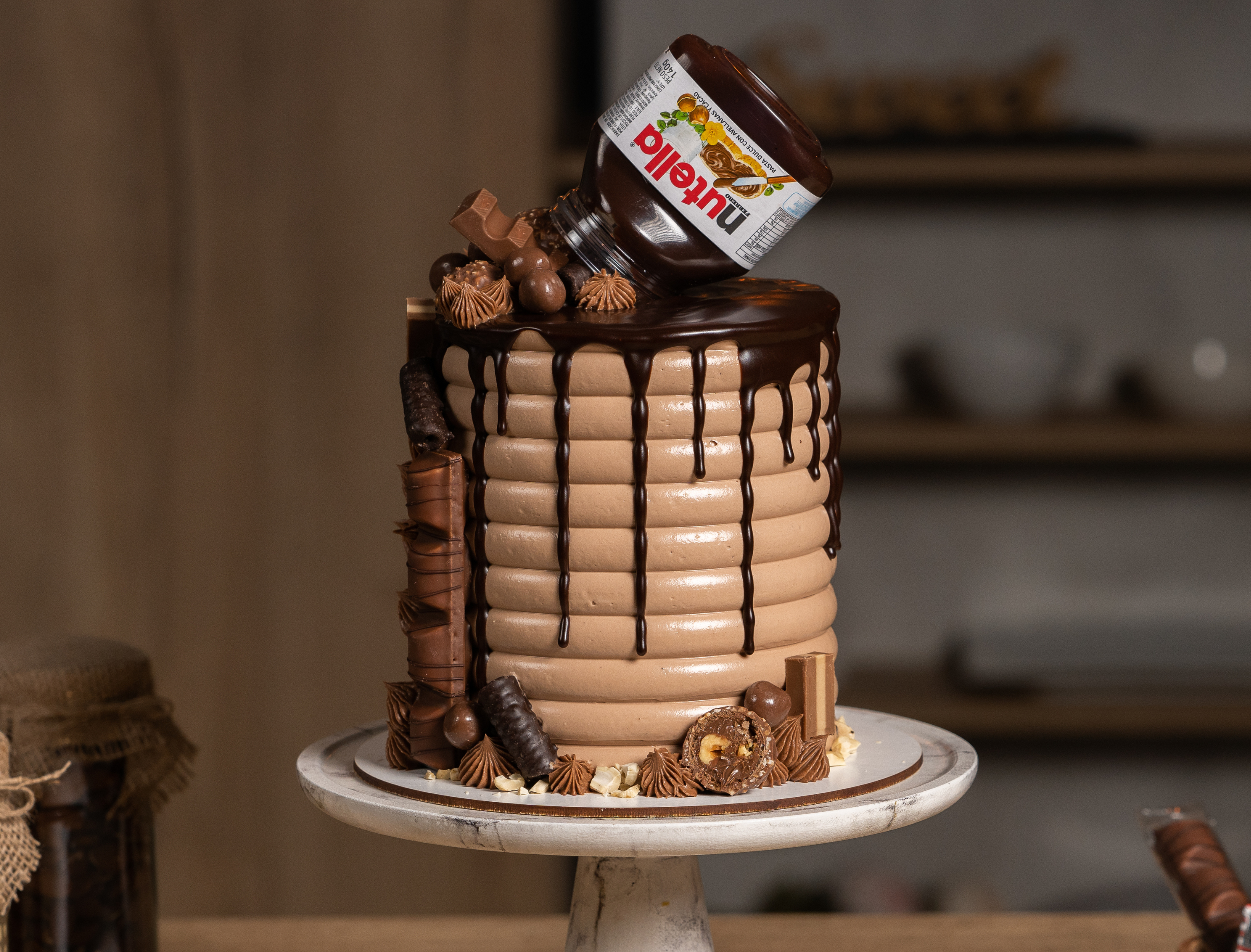 Nutella Cake | 5 Decoraciones fáciles – Leonardo Espinoza