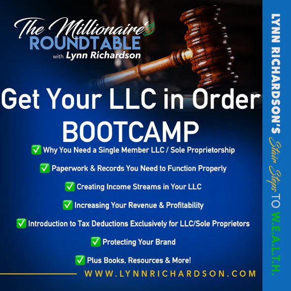 Get Your LLC In Order Bootcamp