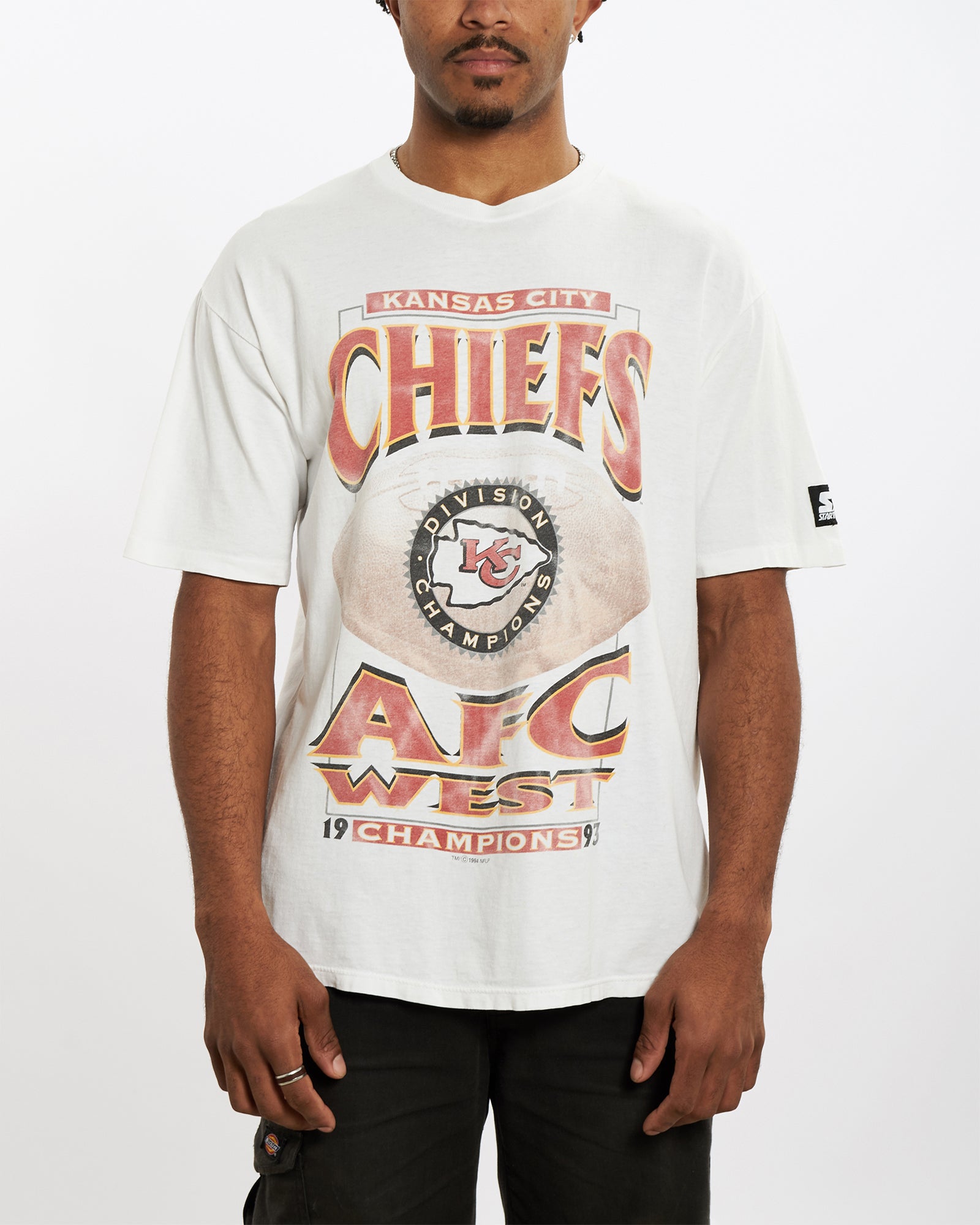 Official New Era NFL Team Graphic Kansas City Chiefs T-Shirt C2_201