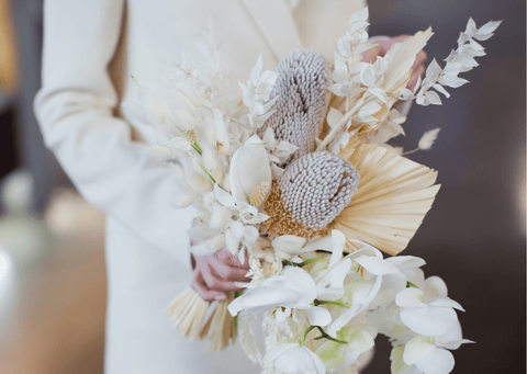 Blumen Boho Hochzeit Vumari