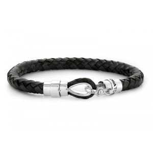 BuddhaToBuddha Maria Leather Black Bracelet