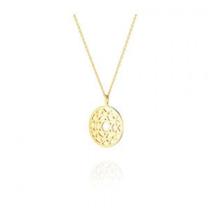 Daisy London Gold Heart Chakra Necklace