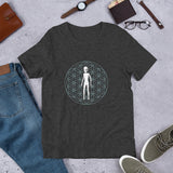 Alien Geometry unisex t-shirt