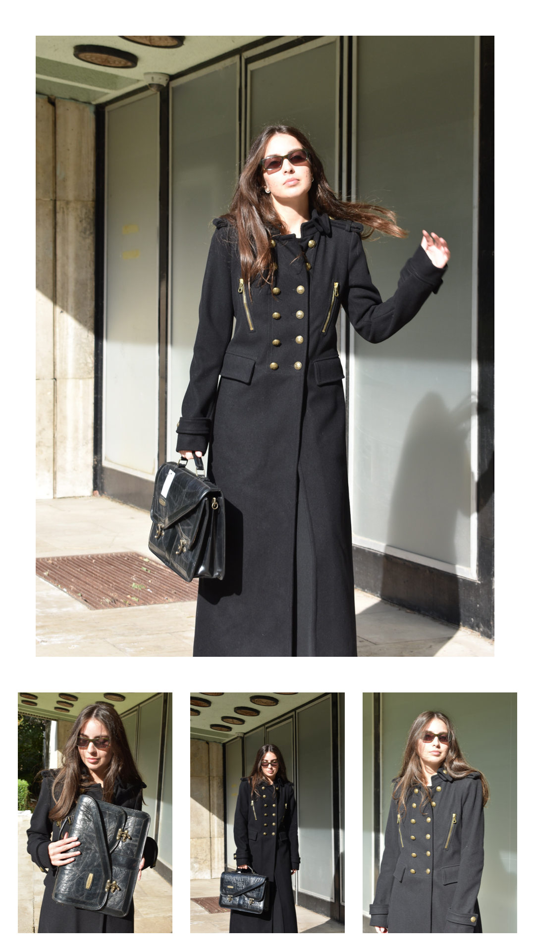 fall winter 23 trends black coat