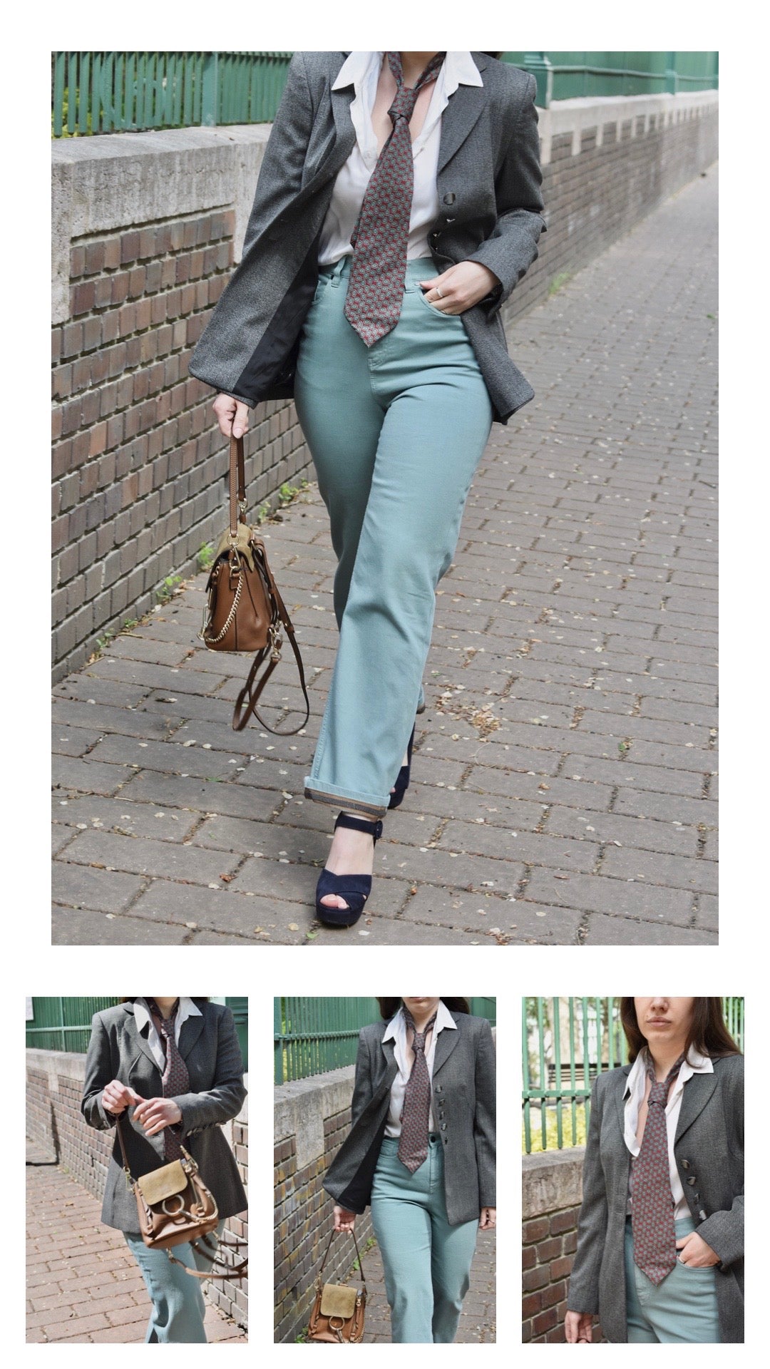 Spring summer lookbook, outfit inspiration. escada, brunello cucinelli, chloe, prada