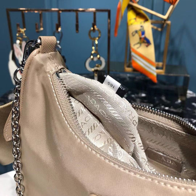 desert beige prada bag