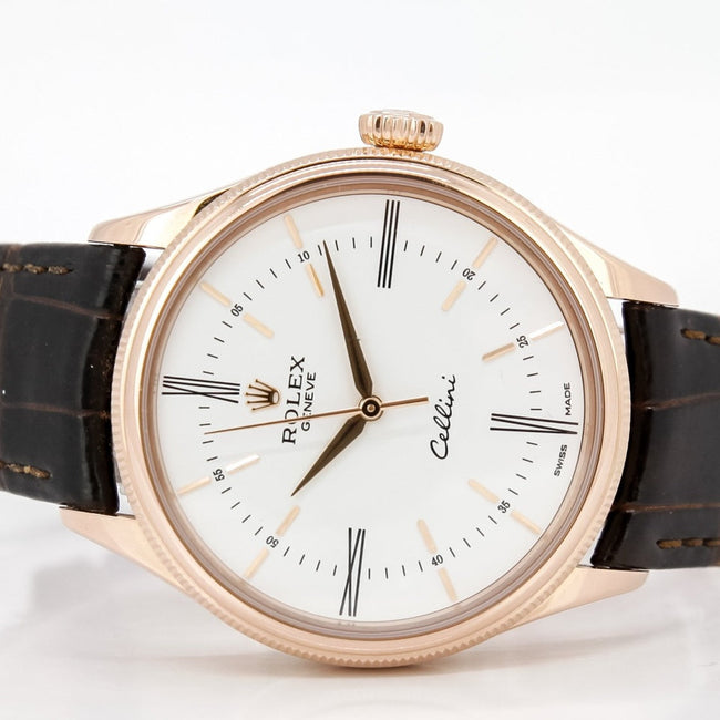 rolex cellini time rose gold